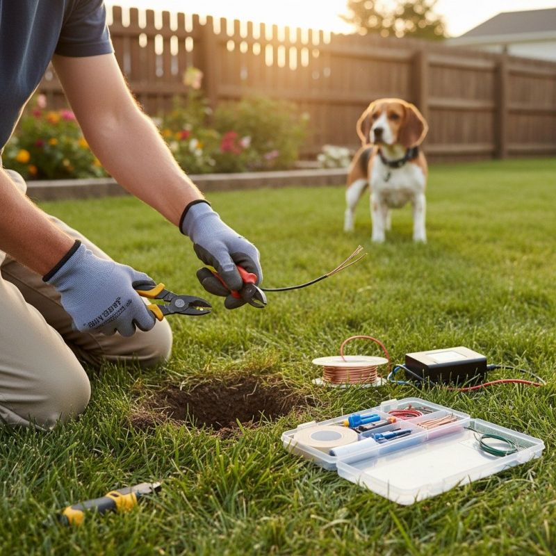 Yard Fencing Installation