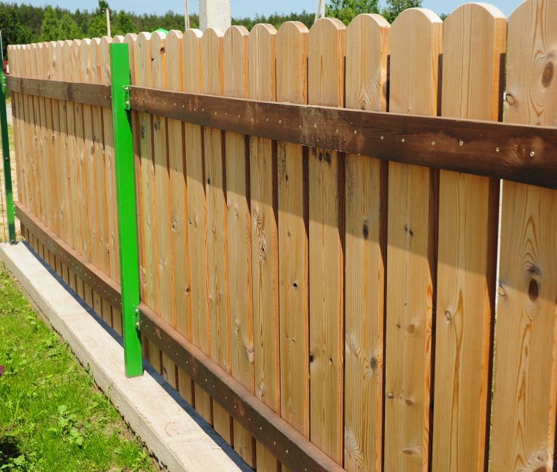 Yard Fencing Installation detail