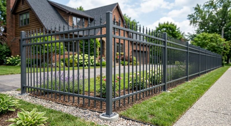 Steel Fence Installation in Pearland, TX