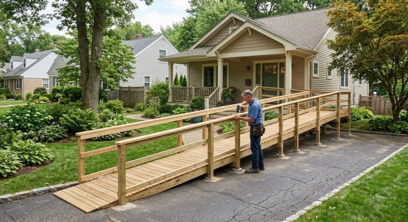 Wheelchair Ramp Construction in Wilmington, NC